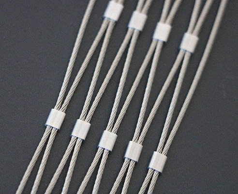 Lưới dây thép không gỉ bằng kim loại dệt trơn 20x20mm