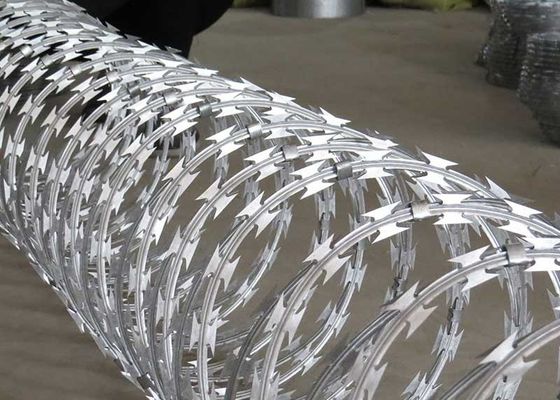 Ss430 Stainless Steel Razor Wire Cross Type Bto-22 Chiều kính 50cm