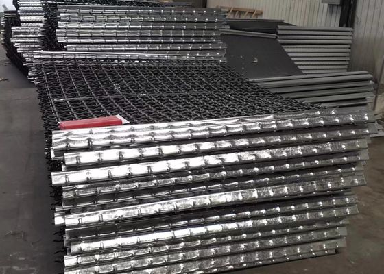 Sợi sắt dệt lưới màn hình cao mangan cho máy nghiền