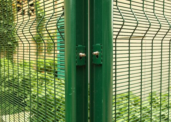 Pvc tráng kẽm di động An ninh di động 358 Bảng điều khiển hàng rào Tùy chỉnh 6 Máy đo hàn