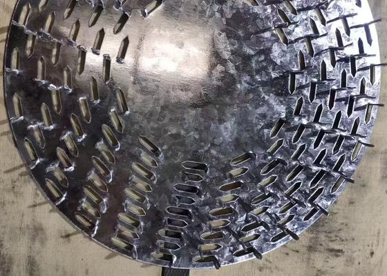 7" đường kính chống chia tấm tròn kẽm
