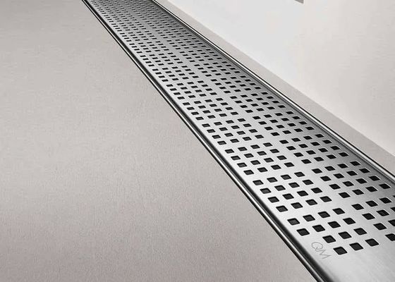 Không gỉ thép kẽm lưới kênh với Siphon sàn thoát nước / tấm phủ