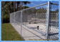 Vải hàng rào liên kết chuỗi tạm thời có thể tháo rời chống gỉ cho an ninh xây dựng