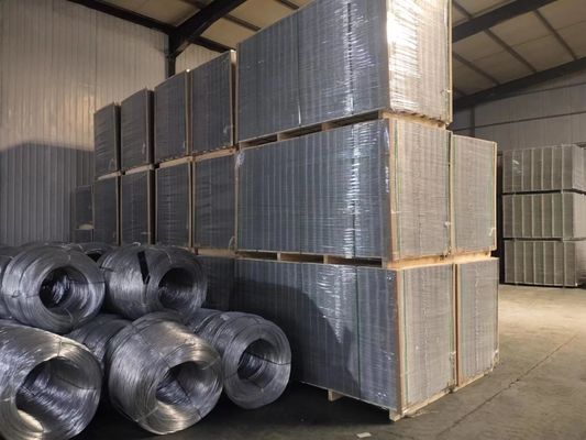 Xây dựng bền gọn tấm lưới sợi hàn phủ kẽm