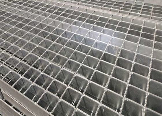 OEM tùy chỉnh Hot Dip Galvanized Plain / Serrated Steel Grating cho Platform Walkway / Drain Trench Cover