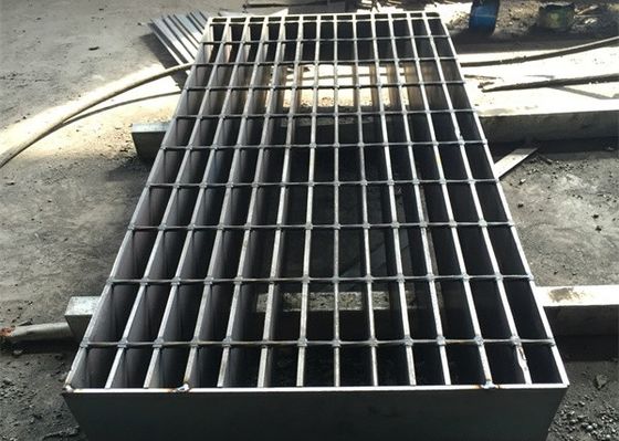 Xây dựng vật liệu đường đi công nghiệp thép Bar Grating Hot DIP Đồ cắm thép
