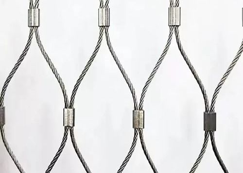 Bảo vệ chuồng động vật vườn thú Stainless Steel hàng rào màn hình lưới mở rộng Web dây cáp dây cáp lưới