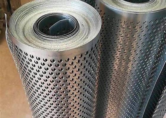Nhà máy thép cacbon đường lỗ lỗ lỗ kim loại màn hình lưới