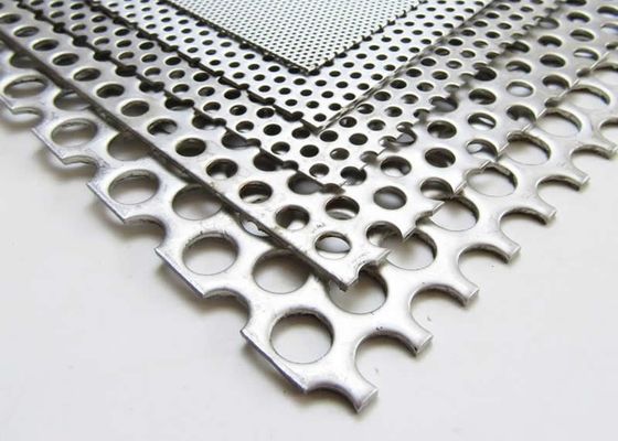 Nhà máy thép cacbon đường lỗ lỗ lỗ kim loại màn hình lưới