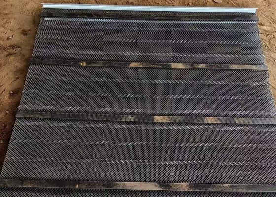 Lưới màn hình rung cao su tự làm sạch cho sàng lọc đá phiến