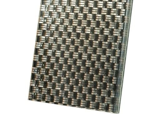 Kiến trúc chống đạn Woven Wire Mesh trang trí kính mạ cho ngân hàng