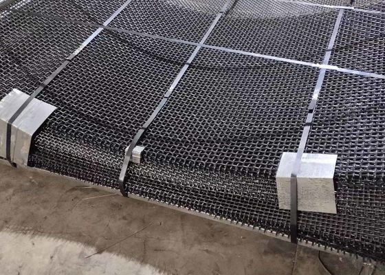 Dây uốn Kích thước lưới màn hình khai thác SGS 1,5m X 1,95m