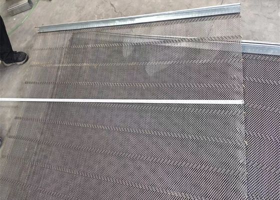 Khóa lưới màn hình khai thác dây uốn có kích thước 1mm