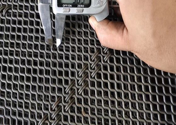 Khóa lưới màn hình khai thác dây uốn có kích thước 1mm