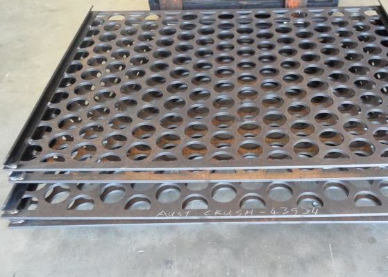 NM300 Stained Metal Punch Plate Screening Cold Rolled Stainless Steel Sheet Với Mô hình lỗ tròn
