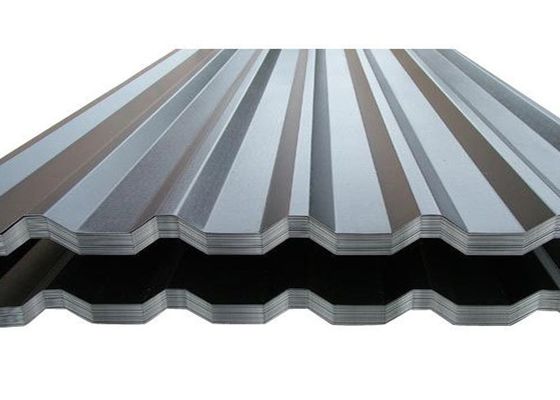 Kim loại Siding 20 Thước đo 600mm Tấm lợp bằng thép sóng