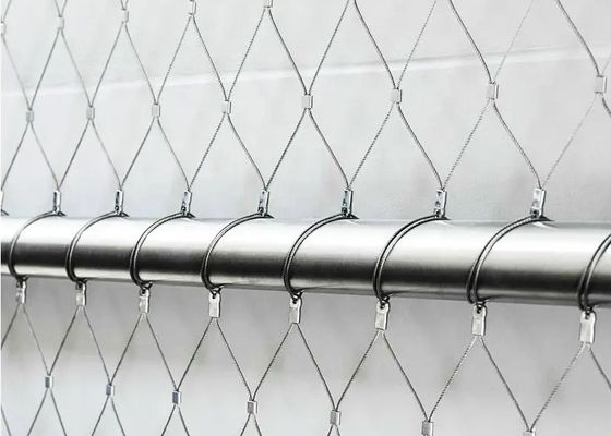 Rock Fall Protection Dây thép không gỉ Dây lưới Lưới Dệt trơn