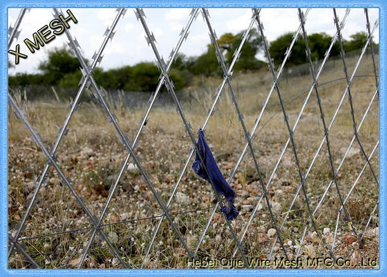 Ss430 Stainless Steel Razor Wire Cross Type Bto-22 Chiều kính 50cm
