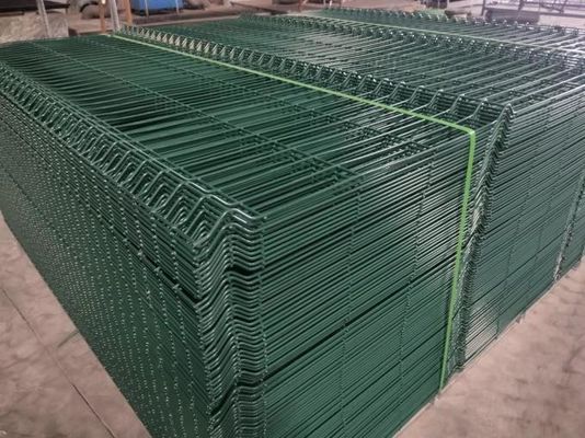 3D Curved Safety Guardrail Panel Welding Wire Mesh Metal Fence Panel (bảng tường kim loại)