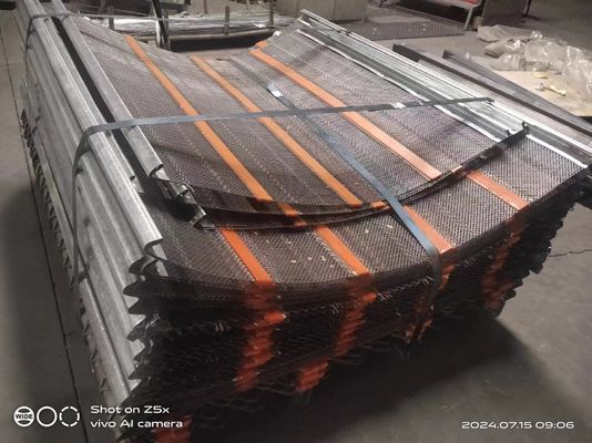 65mn thép carbon tự làm sạch lưới rung chống tắc nghẽn