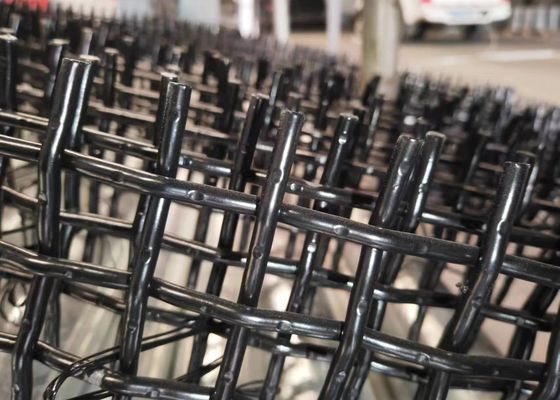 Bán bán buôn Galvanized Square Woven Wire Mesh / Stainless Steel Crimped Wire Mesh