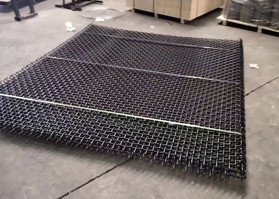 Stainless Steel Crimped Wire Mining Sieve Vibrating Screen Mesh (Mạng lưới màn hình rung động)