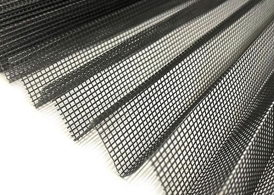 Màn chống muỗi xếp nếp màu đen Lưới 18x16 Chiều rộng 2,4m X Dài 10m