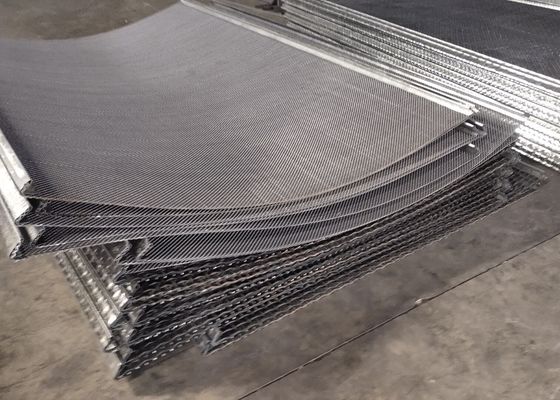 Sản phẩm có độ kéo dài cao 65mn xi măng rung kim loại dệt rung màn hình lưới