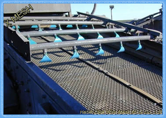 65mn Crimped Wire Mesh cho màn hình rung lưới