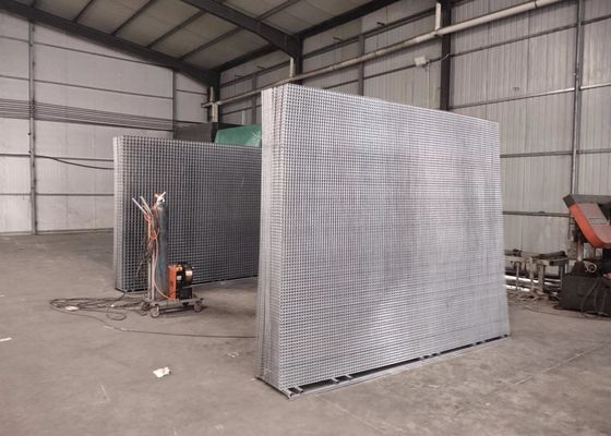 6 Gauge tấm hàng rào lưới sợi hàn/bảng lưới sợi hàn
