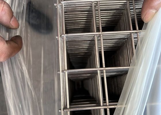 Hot Dip Galvanized hàn lưới sợi bảng / hàn lưới sợi 1/4 inch