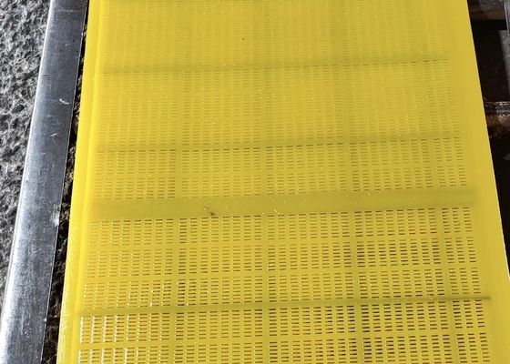 Máy quét trống Polyurethane cao su Trommel màn hình tấm PU Urethane Trommel màn hình
