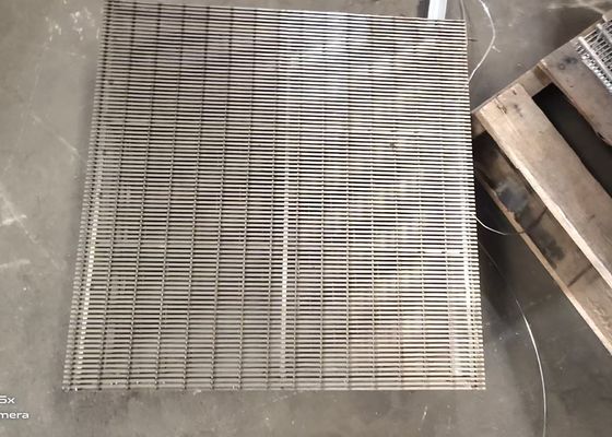 Tùy chỉnh 500mm đường kính Stainless Steel V Wire Wedge Wire Screen cho xây dựng bền