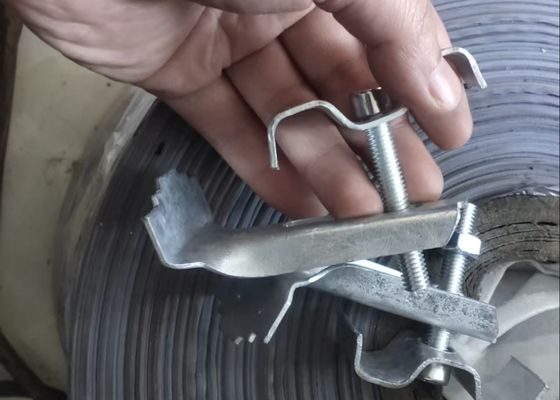 30X5mm thép lằn lằn Gập lò sưởi lò sưởi Heavy Duty Stainless / Galvanized cho thanh
