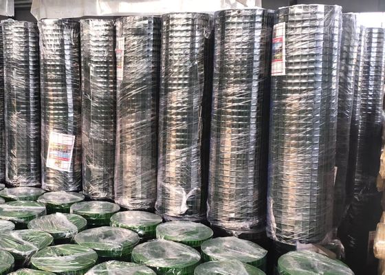 3 / 4X3 / 4 SGS Cuộn lưới thép hàn Pvc màu xanh lá cây cho gia cầm