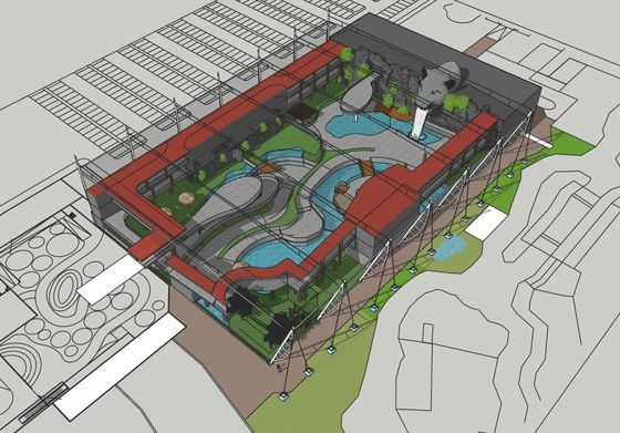 Dây thép không gỉ 316l Lưới dây trang trí và động vật Hàng rào bảo vệ vườn thú