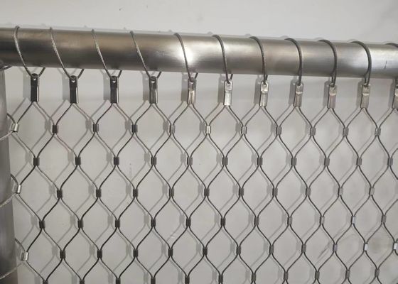 316l Zoo 7x7 Cáp thép không gỉ linh hoạt Lưới dây