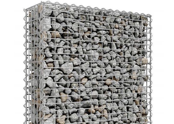 Lưới dây lục giác dệt giỏ Gabion Đường kính 2,7mm