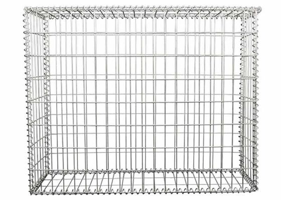 Rọ đá hàn lỗ vuông Dây thép mạ kẽm 2x1x1