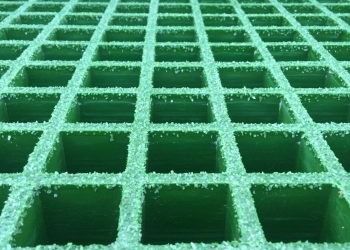 Mái hình vuông 20*20*40 Sợi thủy tinh / FRP đúc lưới chống ăn mòn cường độ cao