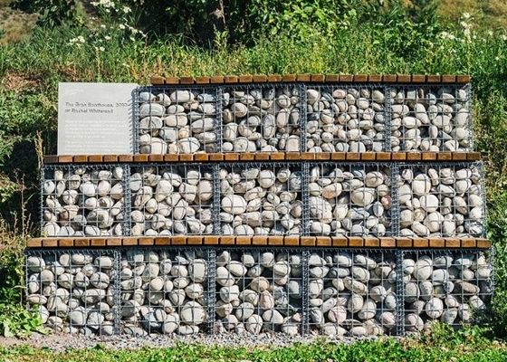 Rọ đá hàn có nắp đậy bằng dây mạ kẽm