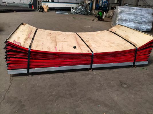 Dệt đơn giản hình lỗ hình lục giác 610 * 610 PU Polyurethane 80-95 Shore A Wedge Wire Mesh