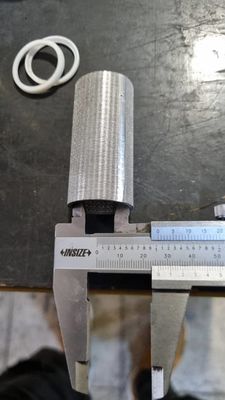 200 Micron Sintered Metal Filter Cartridge with 32mm Diameter and 60mm Length for Industrial Filtration