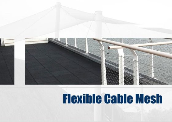 Ss316l 1-6mm 20x20mm Lưới thép không gỉ thắt nút