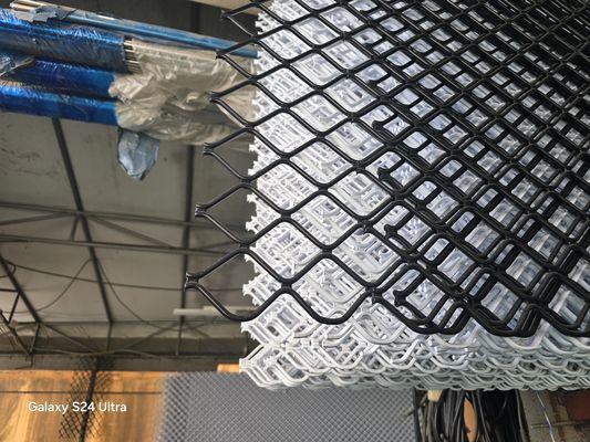 Kim cương hạng nặng Lưới kim loại mở rộng Trang trí bằng nhôm phun sơn 4 X 8