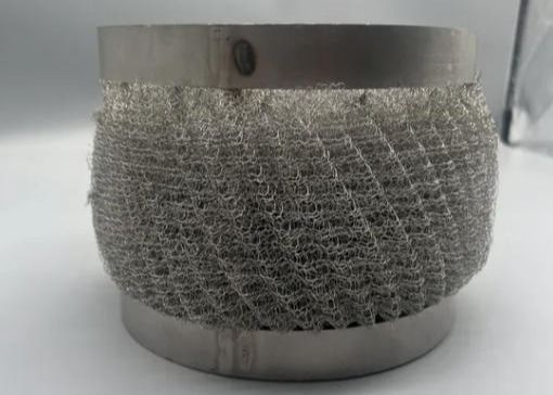 Distillation Column Copper Knitted Wire Mesh Packing with 0.16mm Wire Diameter 60mm Width and High Filtering Efficiency
