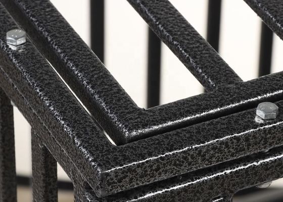 Nhà cho chó cưng có thể gập lại bằng kim loại với khay có thể tháo rời