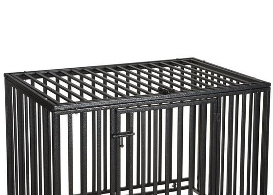 Nhà cho chó cưng có thể gập lại bằng kim loại với khay có thể tháo rời