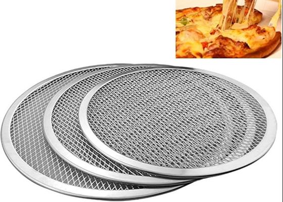 Dụng cụ nhà bếp Lưới phẳng Odm Chảo Pizza tròn 12 inch