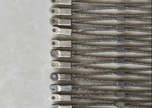 SS 304 316 linh hoạt vườn thú lưới khỉ chuồng thép không gỉ dây dây lưới cho vườn thú